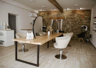 Interier kadeřnictví