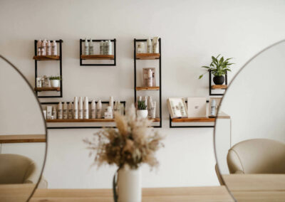 Fotografie interiéru kadeřnictví